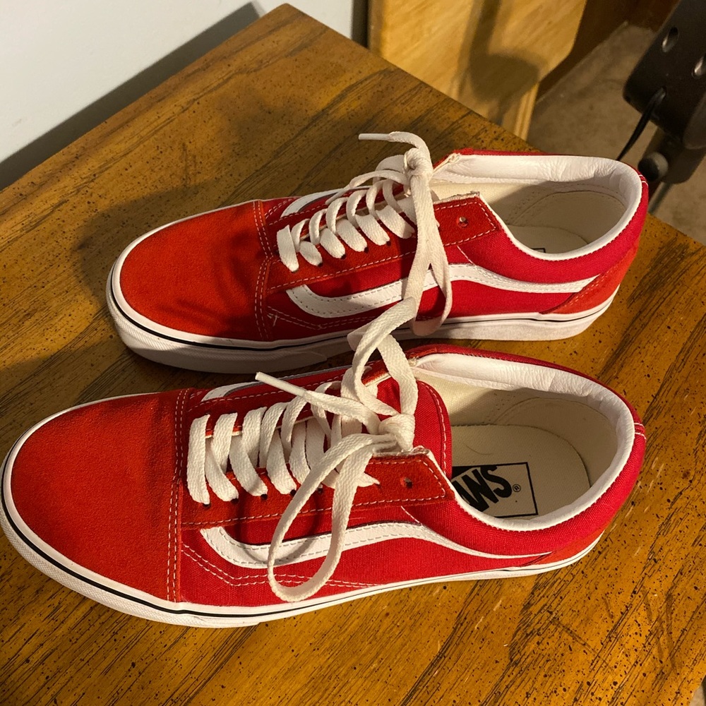 Vans Old Skool Red Shoes